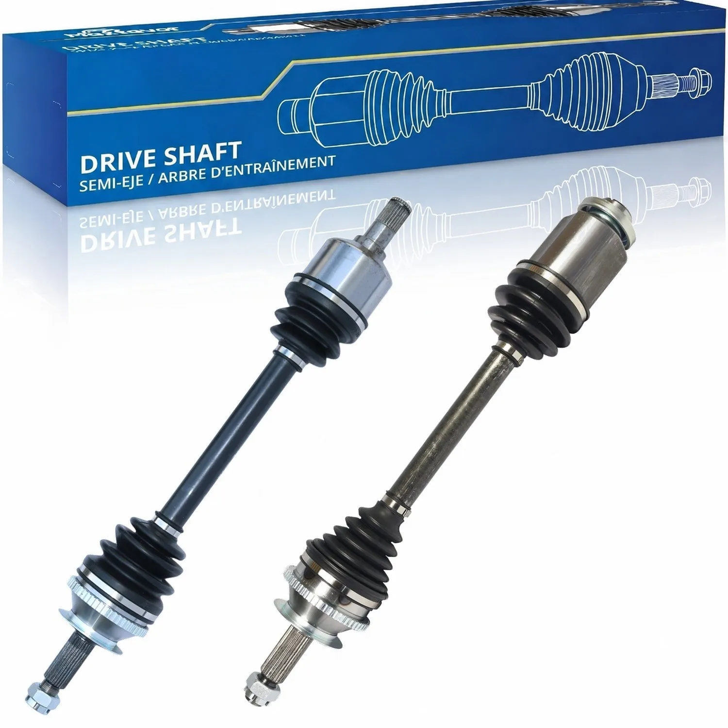 Maxfavor 2X Cv Axle Assembly Cv Axle Joint Assembly Front Part Suitable for Hyundai Santa Fe 2001-2005 4950126511 Front-Wheel Drive; Automatic Transmission 2.7L 2656Cc V6 Gasoline Dohc Naturally Aspirated