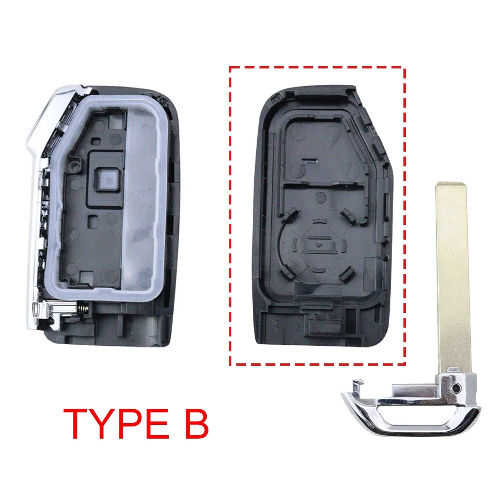 4 Bottons Car Key Fob Shell Case Housing for Kia Sportage 2023 Ray Sorento Soul Telluride Cerato 2020 K5 K8 K3 KX3 KX7 Seltos