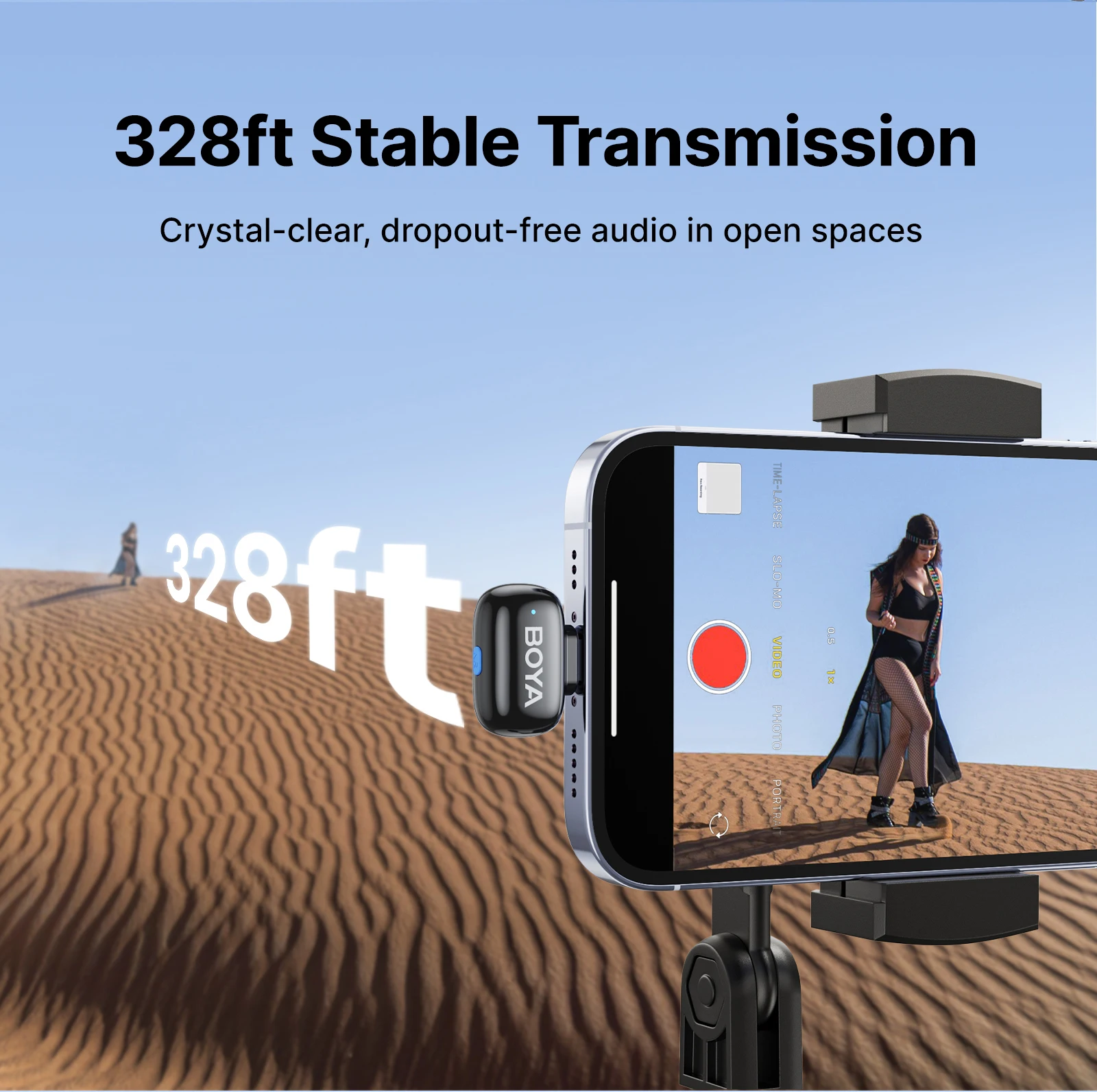 BOYA Mini 2 Wireless Lavalier Microphone System