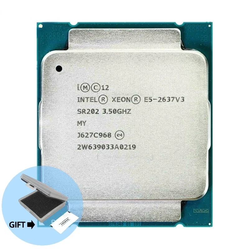 Intel Xeon E5 2637 V3 Processor 3.5GHz Quad-Core 15M LGA 2011-3 135W E5 2637V3 CPU