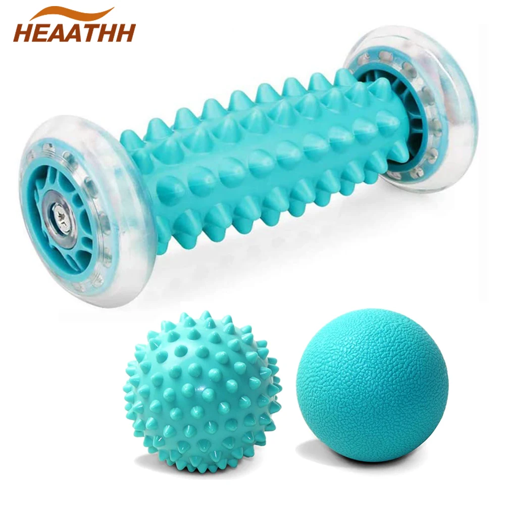 

Foot Massage Roller and Body Massage Balls for Plantar Fasciitis Hedgehog Ball & Balls Set Stress Reduction and Relaxation