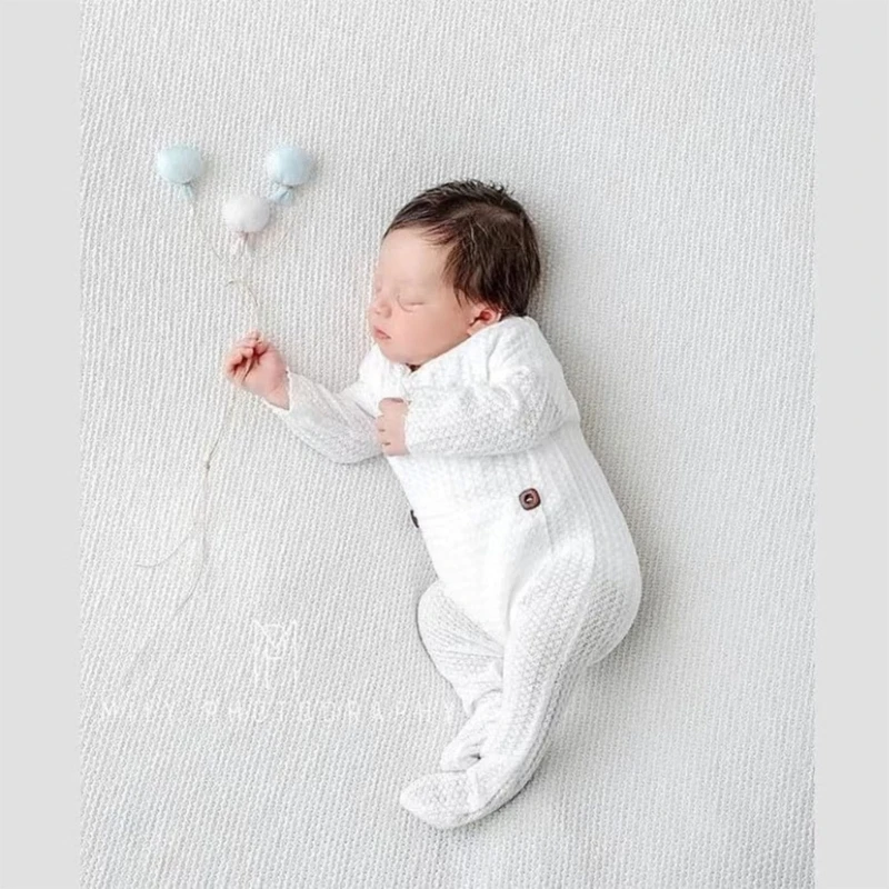 Puntelli per servizio fotografico neonato Set palloncini morbidi Puntelli per studio fotografico Regalo per doccia infantile