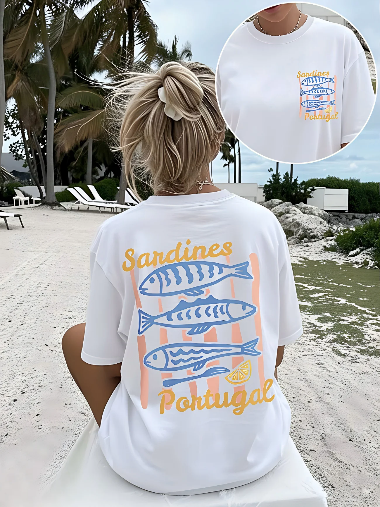 Vintage Portugal Sardines T-Shirt