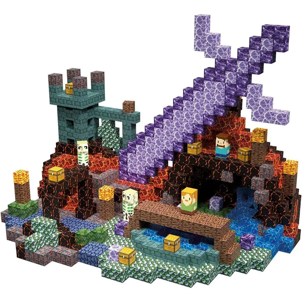 Magnetische bouwstenenset voor kinderen vanaf 3 jaar, STEM-speelgoed voor jongens en meisjes, ideaal cadeau voor Kerstmis en verjaardag