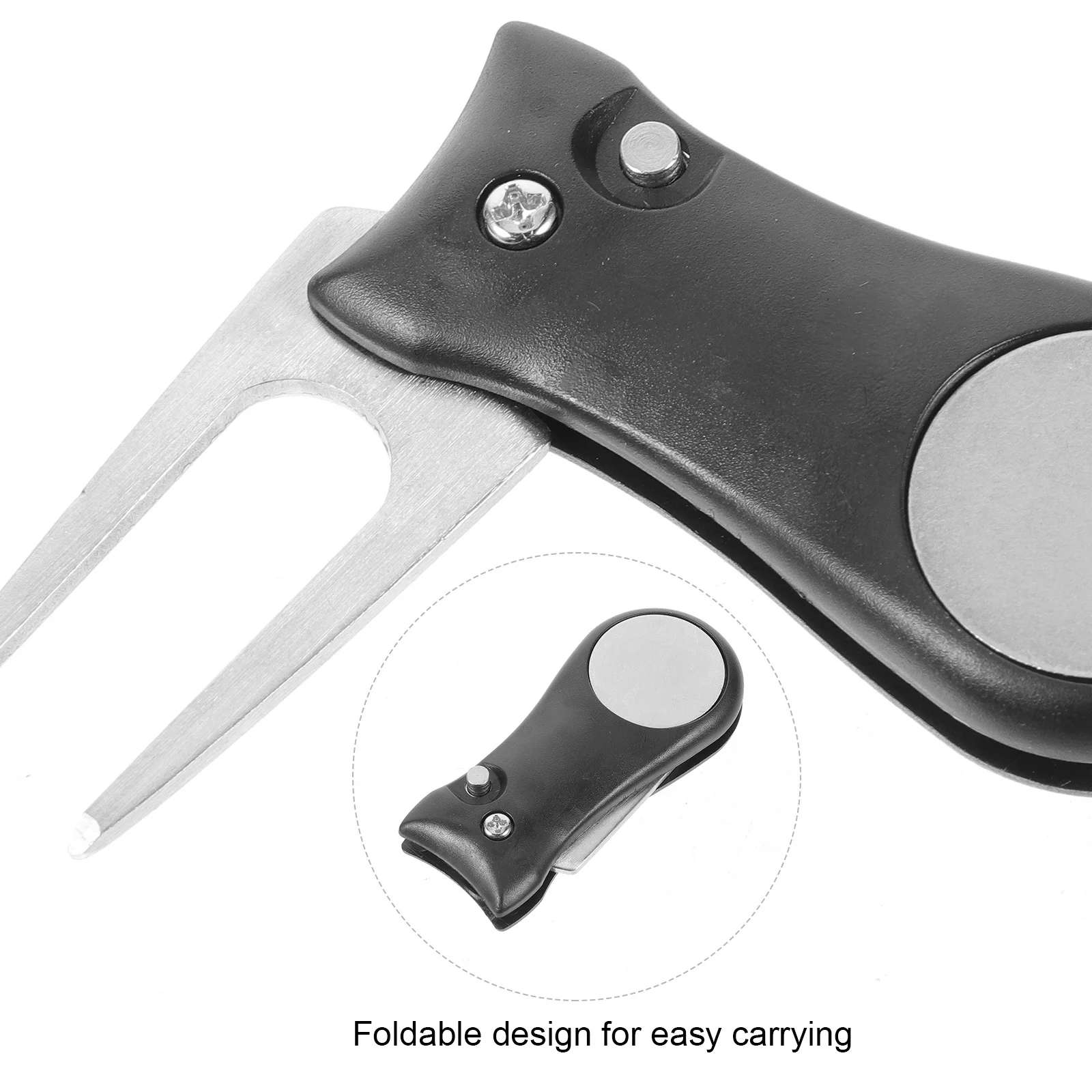 Вилка для ремонта Divot для гольфа, износостойкий аксессуар для гольфа, компактный инструмент для маркера мяча для тренировок на открытом воздухе, инструмент Divot