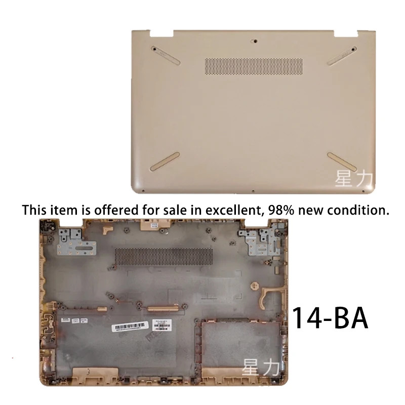 98% ใหม่สำหรับ Pavilion X360 14-DH TPN-W139 14-BA 14M-BA TPN-W125 ฝาหลังจอ LCD/เคสด้านล่าง