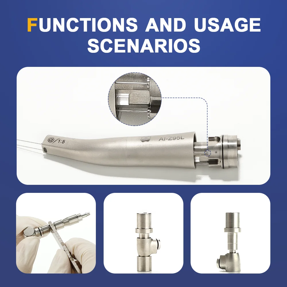 AI-CA-TOOL Dental Disassembly Tools Repair Kit For E-type Low Speed Contra Angle AI Dental Brand Handpiece