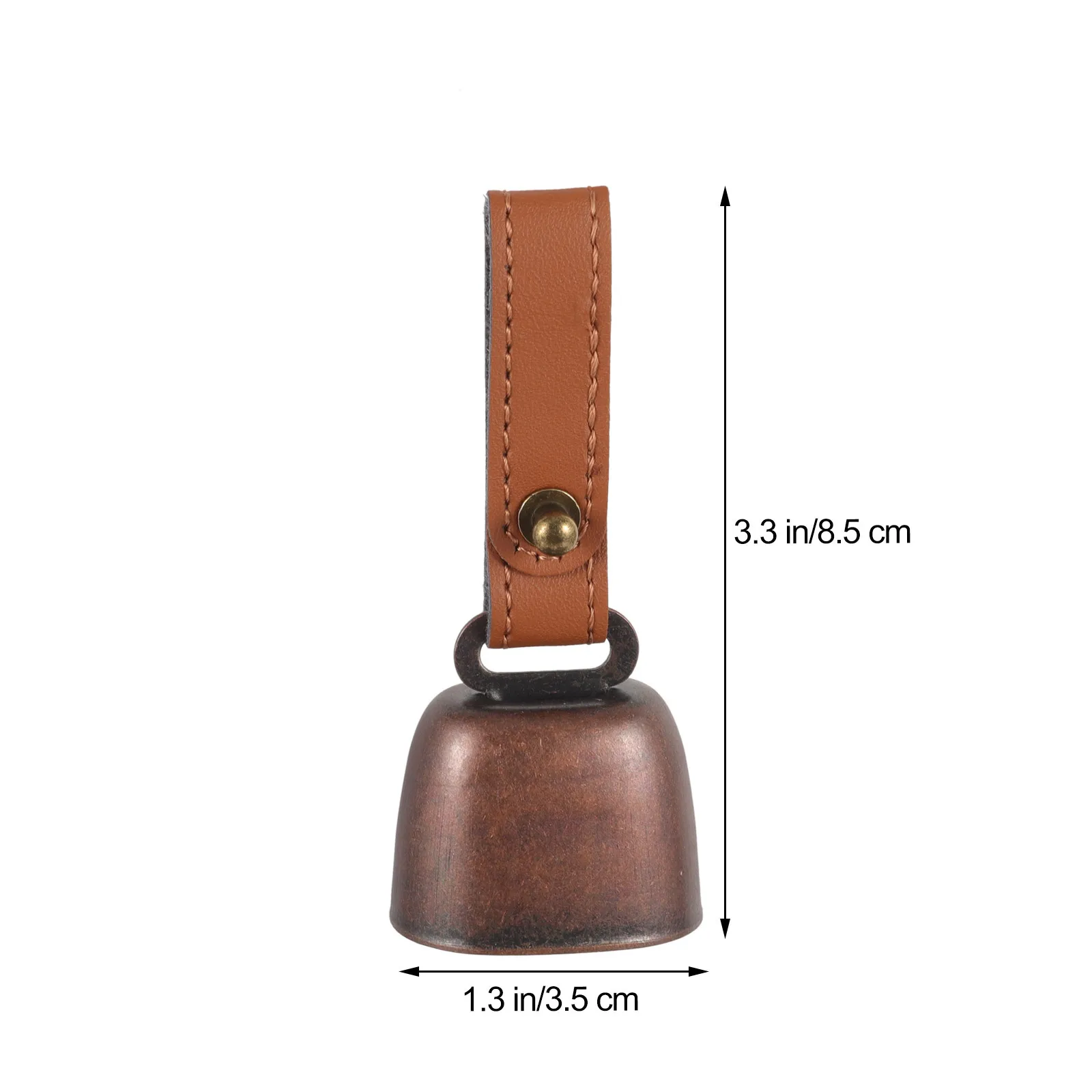 

Small Vintage Bear Bell Metal Pendant Camping Hiking Bells Outdoor Decoration Sound Warning Bell for Animal Tracking Climbing