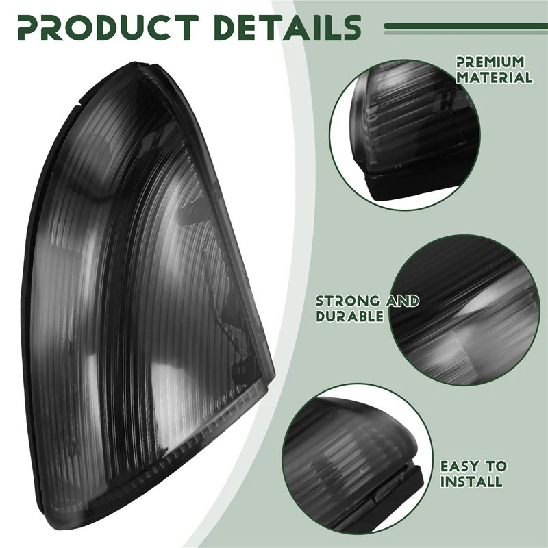 

AASS-Car Wing Side Rear View Mirror Lamp Turn Signal Light Indicator For Dodge Ram 1500 2500 2009-2013