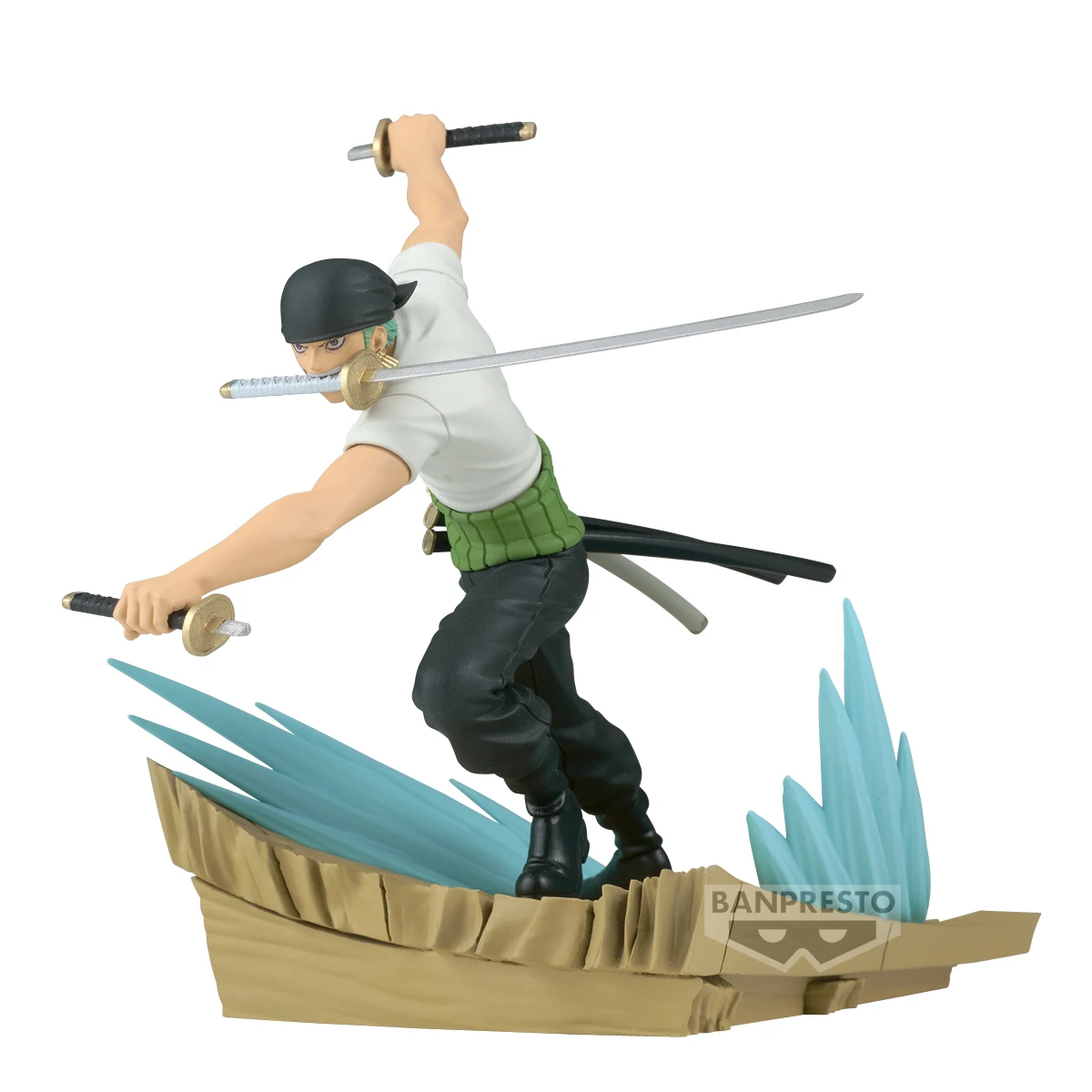 BANDAI ONE PIECE Anime Roronoa Zoro muslimate Action Figures Model Figurine Original figuards Birthday Decoration Toys