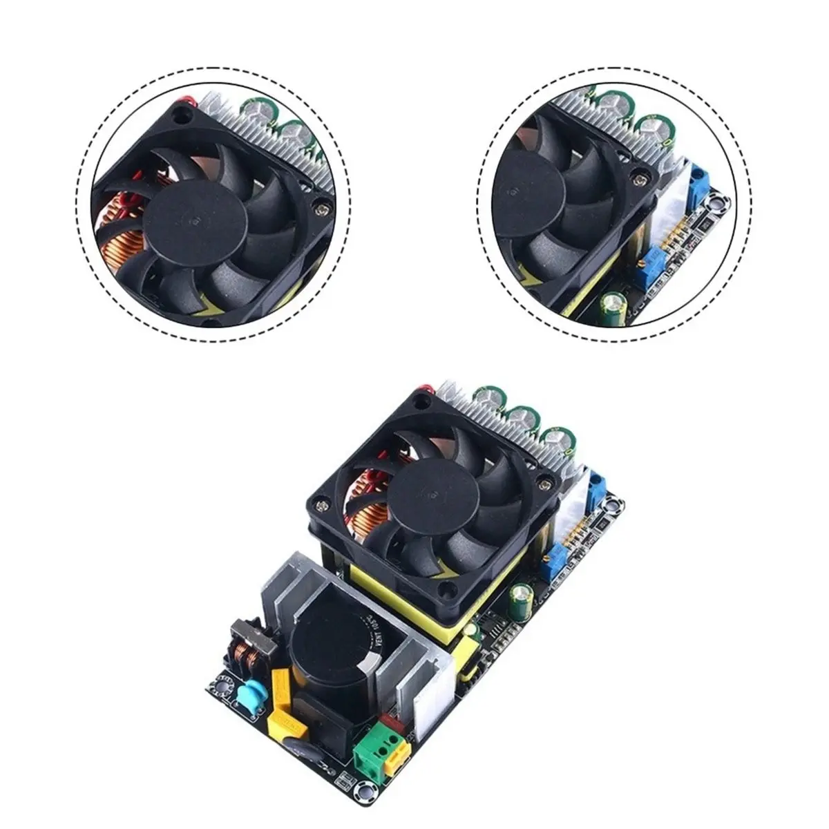 Y1767A*☀▃350W 220V to 24V 15A Switching Power Supply Industrial Grade Converter for Test and Measurement Equipment Tool No Fan