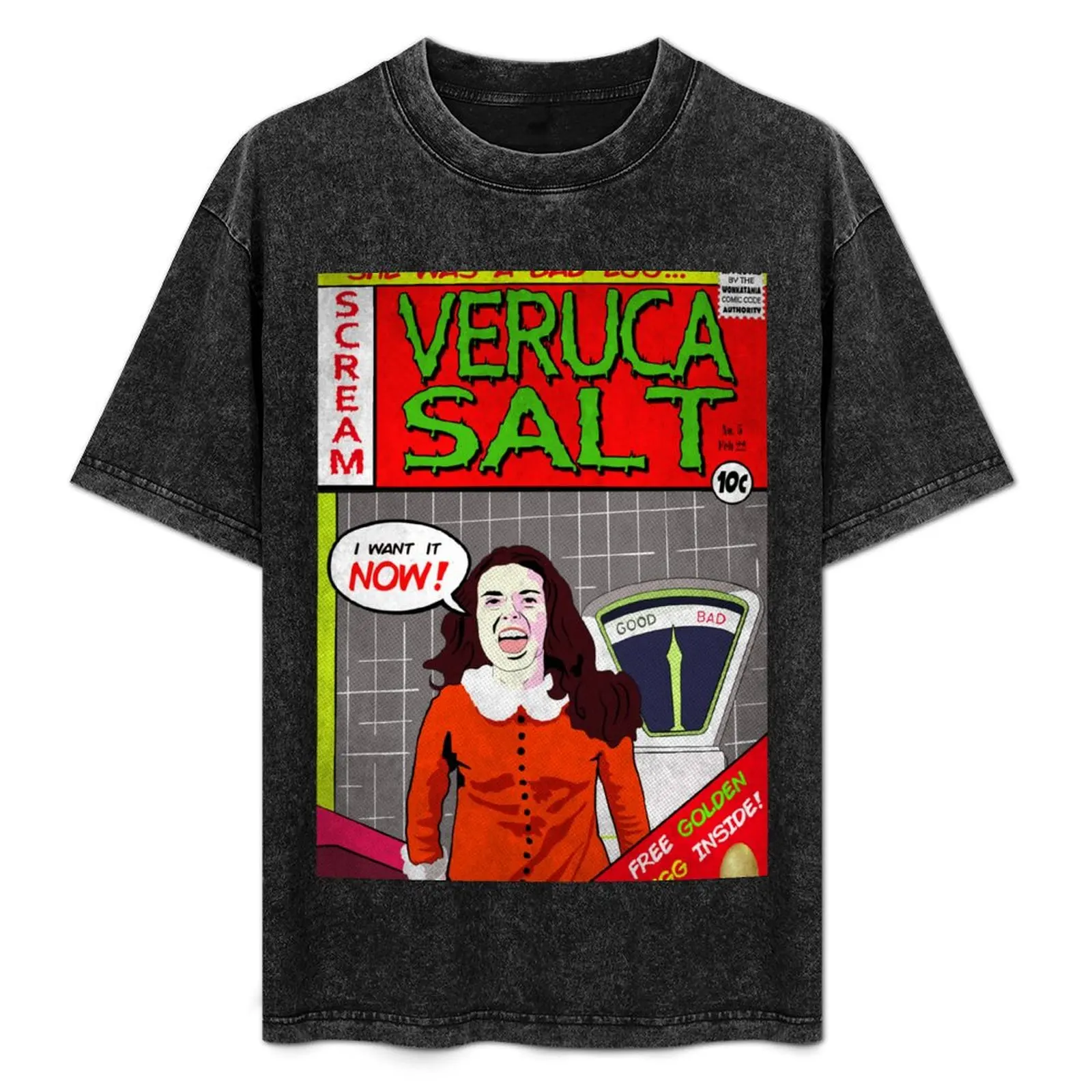 

Veruca Salt is a Bad Egg T-Shirt croswit shirt man custom shirt tops mens clothing