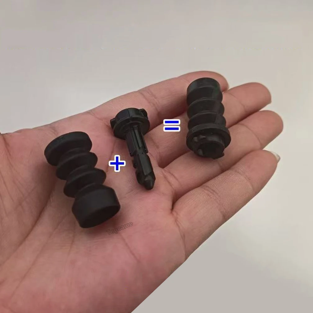 Para bmw x1 x2 x3 x4 x6 tampa do tanque de combustível interruptor fivela tampa do tanque de combustível do motor fivela trava primavera 2 pçs em 1 conjunto