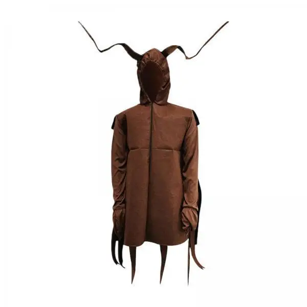 Polyester Cockroach Cosplay Costume Adult Funny Outfit for Stage Performance Holiday Carnival Party
