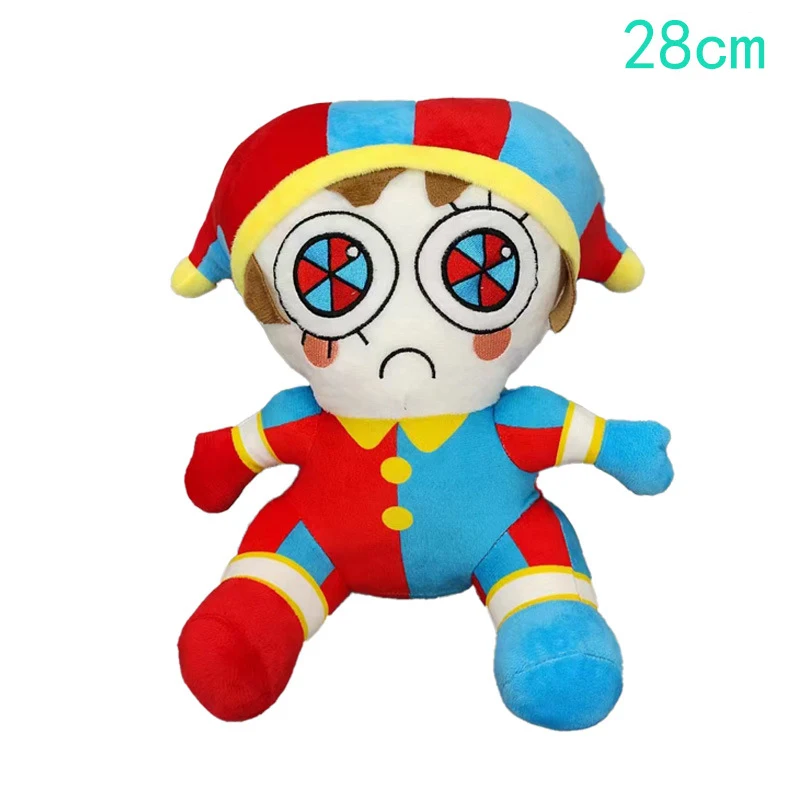 The Amazing Digital Circus Plush Toy Pomni Jax Ragatha Kinger Caine Gangle Zooble Stuffed Animal Clown Plushie Doll Kid Fan Gift