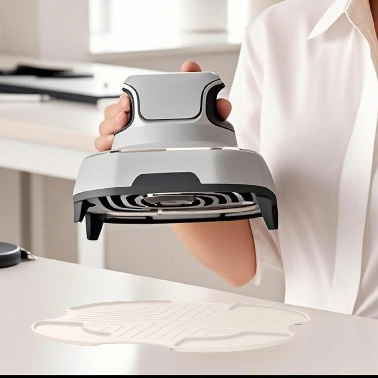 سيليكون مقاومة للحرارة حصيرة الهواء المقلاة سيليكون كونترتوب حامي عدم الانزلاق اكسسوارات المطبخ لسطح المكتب فرن المنزل الخبز