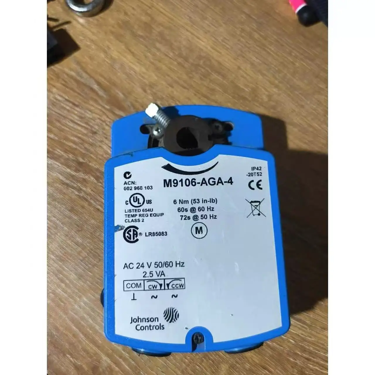 New for Johnson M9106-GGA-4 electric damper actuator driver 6Nm