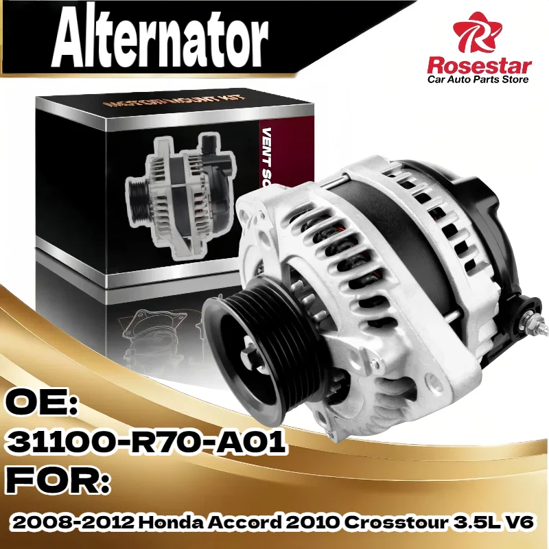 

Генератор переменного тока для Honda Accord 2008 2009 2010 2011 2012 для Honda Crosstour 2010 3.5L V6 31100R70A01 11392
