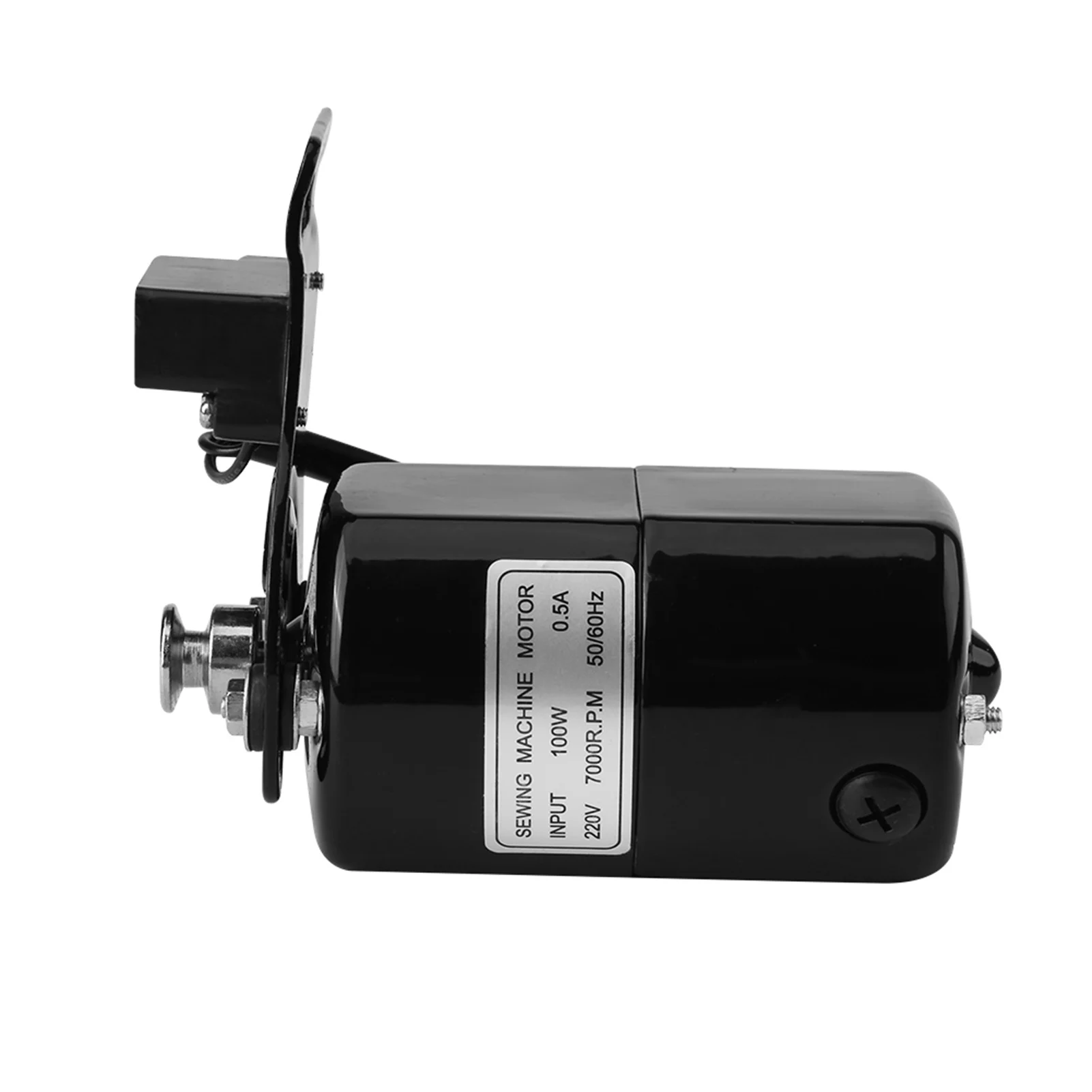 220v 100w Sewing Machine Motor, K-Bracket, Counterclockwise, 7000 Rpm Counterclockwise Rotation, Eu Plug, Universal Fit