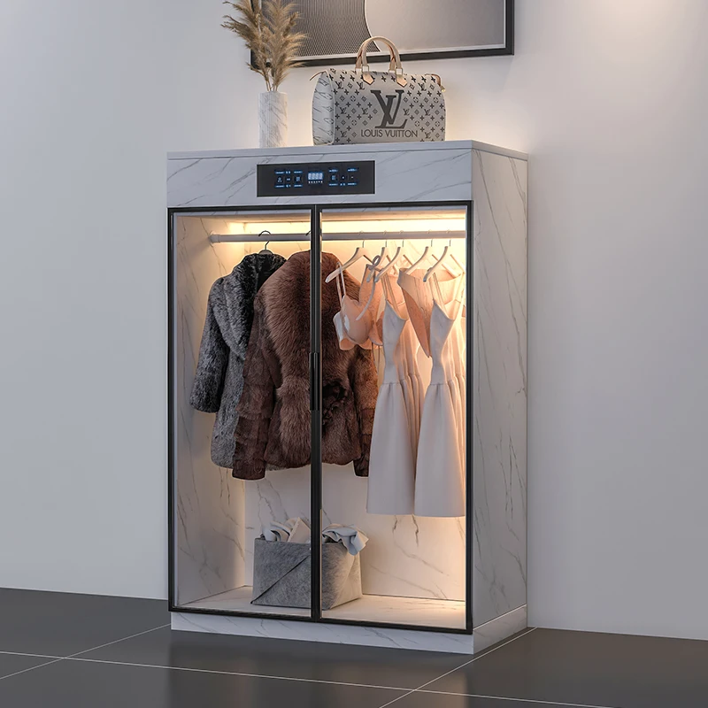 Intelligent wardrobe disinfection, sterilization, and dehumidification multifunctional household small wardrobe integrated