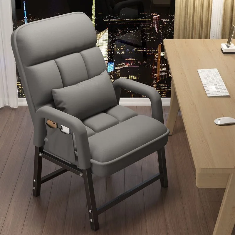 Office Sofa Chair Study Backrest Chair Desk Dormitory College Student Stool