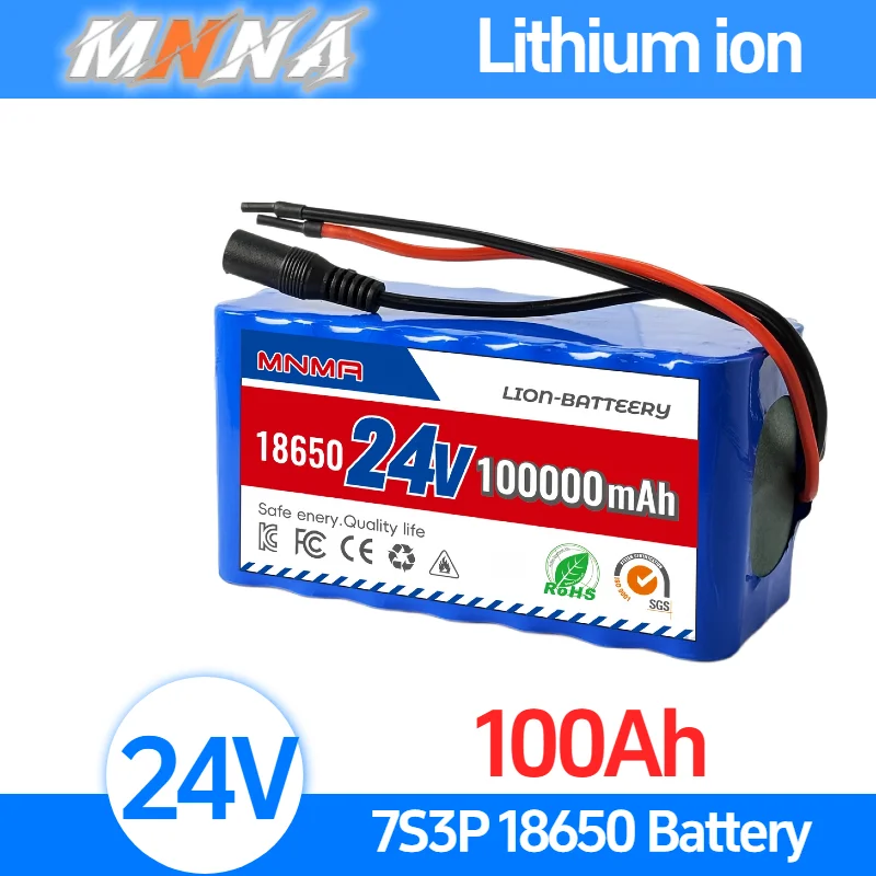 24V 100Ah 7S3P Li-I…