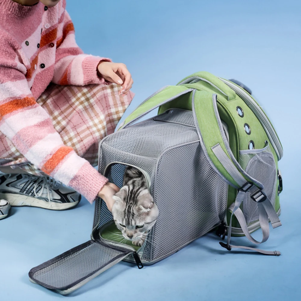 

Многофункциональные большие сумки-переноски для домашних животных и кошек, дышащие легкие рюкзаки для собак, кошек, исходящие путешествия, авиакомпания, транспорт