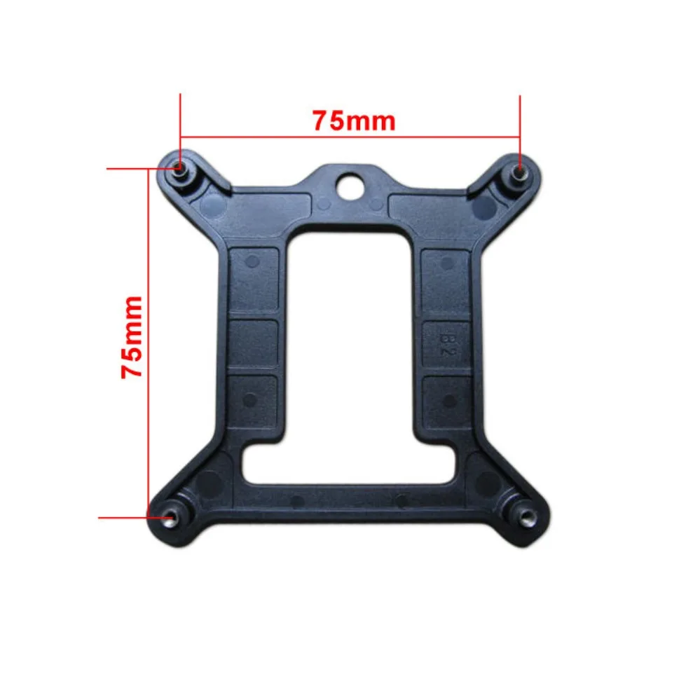 Insulated CPU Cooler Backplate Base Bracket For ADDA LGA1150 1151 1155 1156 1200 Cooling Fan Fastener Kit (002)