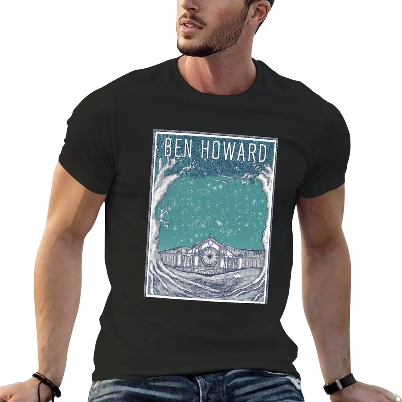 

New Ben Howard Starry Night T-Shirt plus size t shirts plain t-shirt cute tops plain black t shirts men