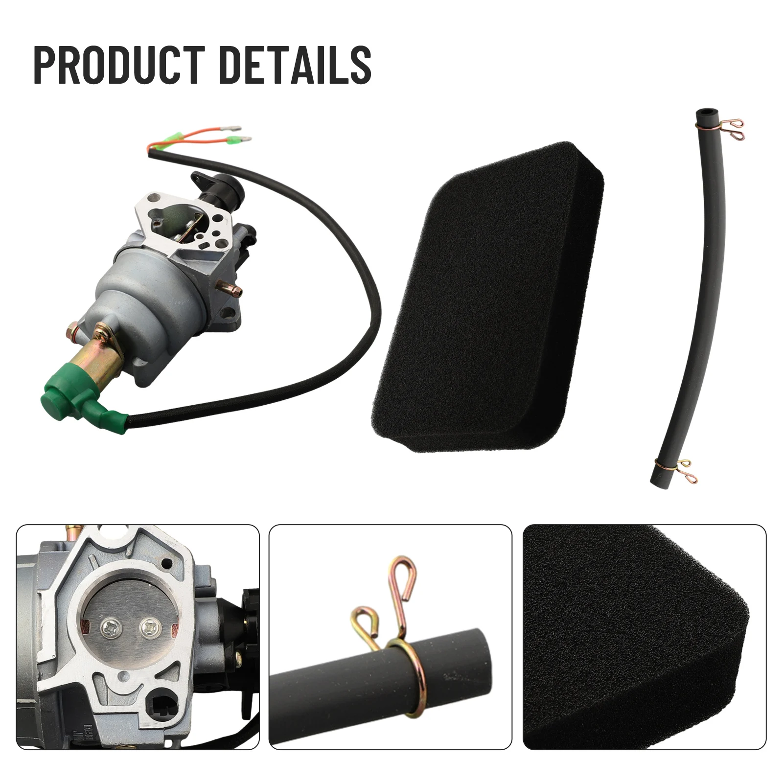 Generator Carburetor 337.9cc 389cc Accessories Auto Choke Component Engine Motor For Honda for gx390 Garden Home 11HP