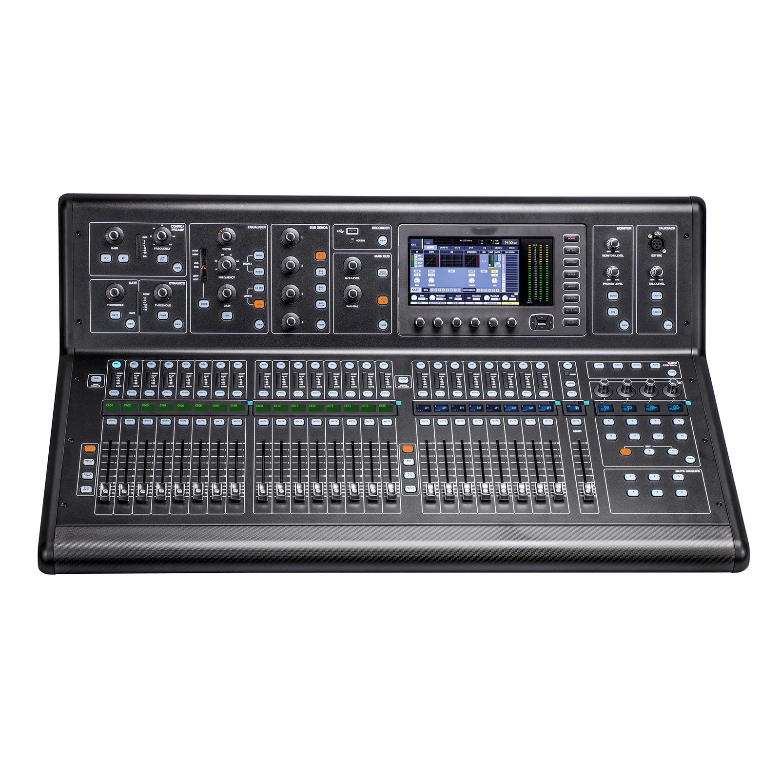 Gran oferta, consola mezcladora Digital en vivo Midas M32 Original, 40 entradas, 25 buses, sistema de matriz de líneas para interiores y exteriores, mezclador
