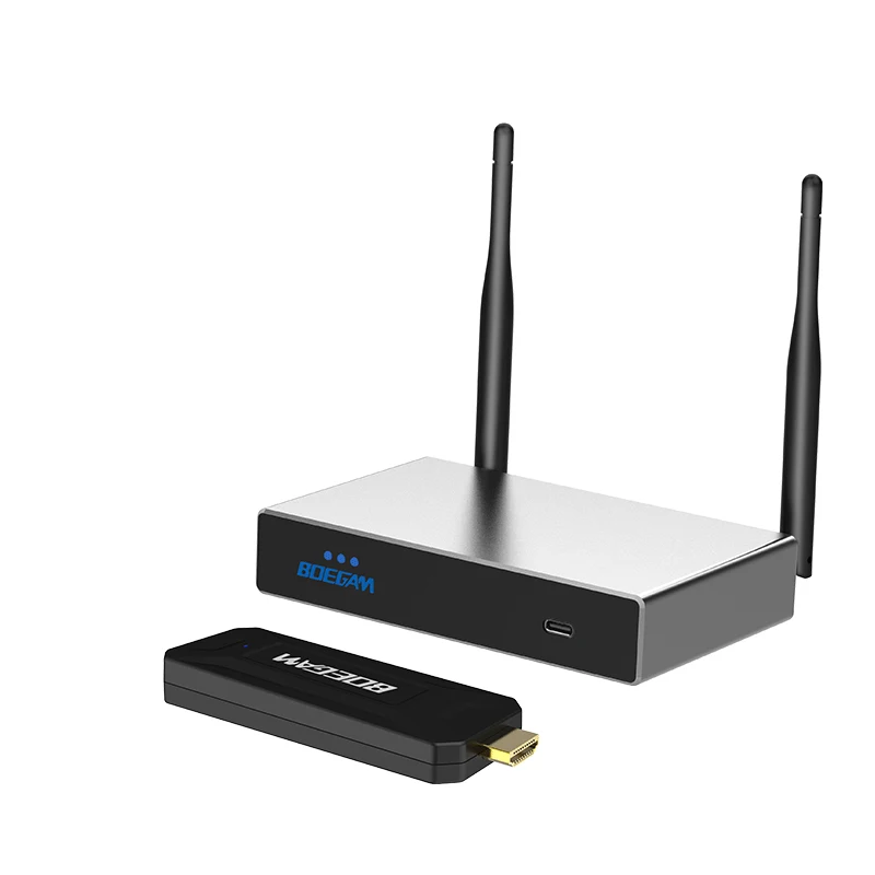 

Plug & Play Ultra-Low Latency 4K Wireless Presentation System with Multi-Device Support for Seamless Colloration