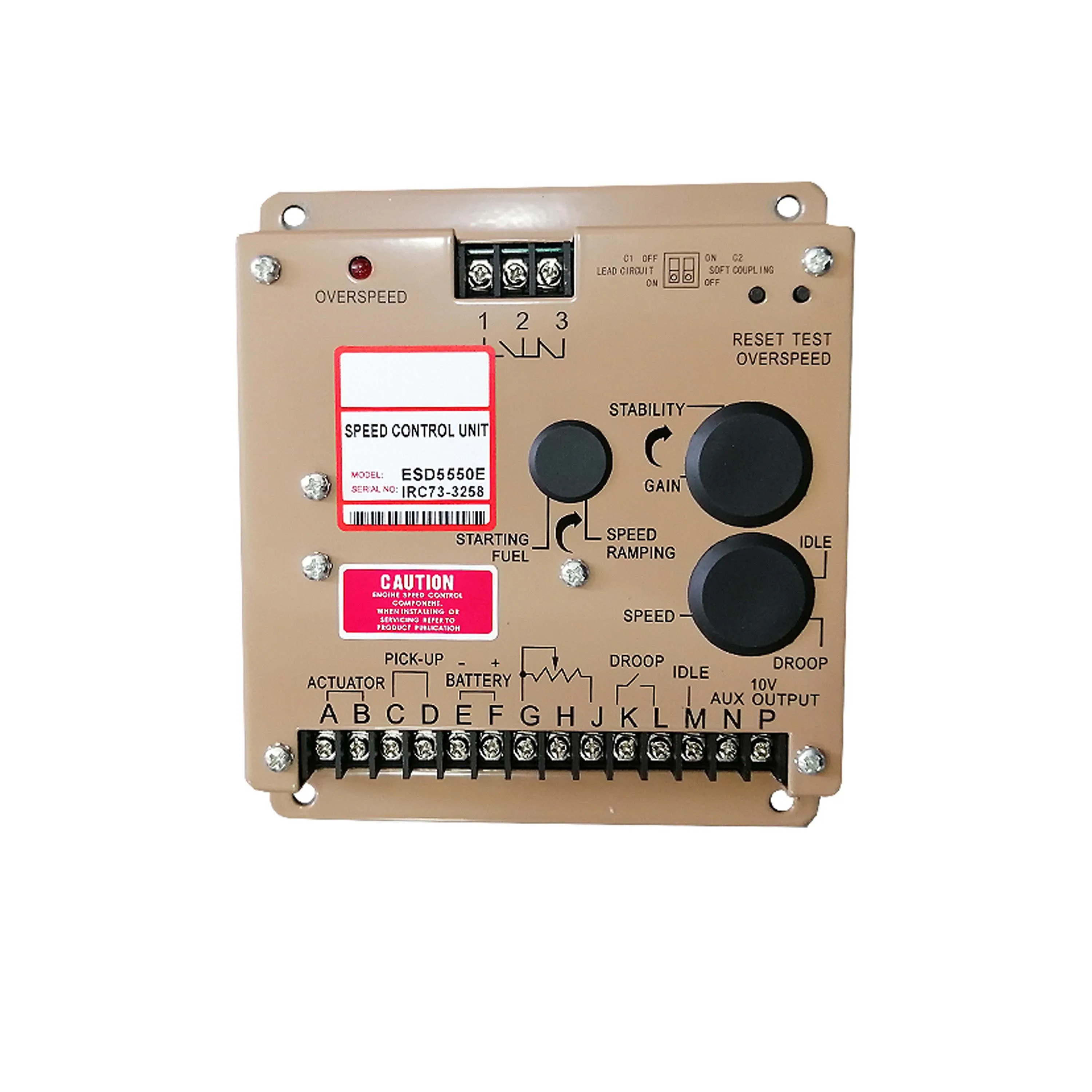 ESD5550E GAC Speed Controller Governor For Diesel Generator Electronic Device Transient Load Changes High Reliability xeon kit