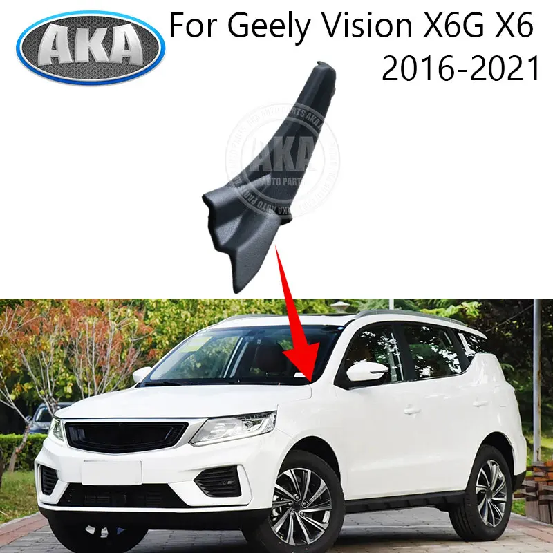 Windshield Wiper Cowl Cover For Geely Vision X6G X6 2016 2017 2018 2019 2020 2021 Left Right Wiper Vent Trim