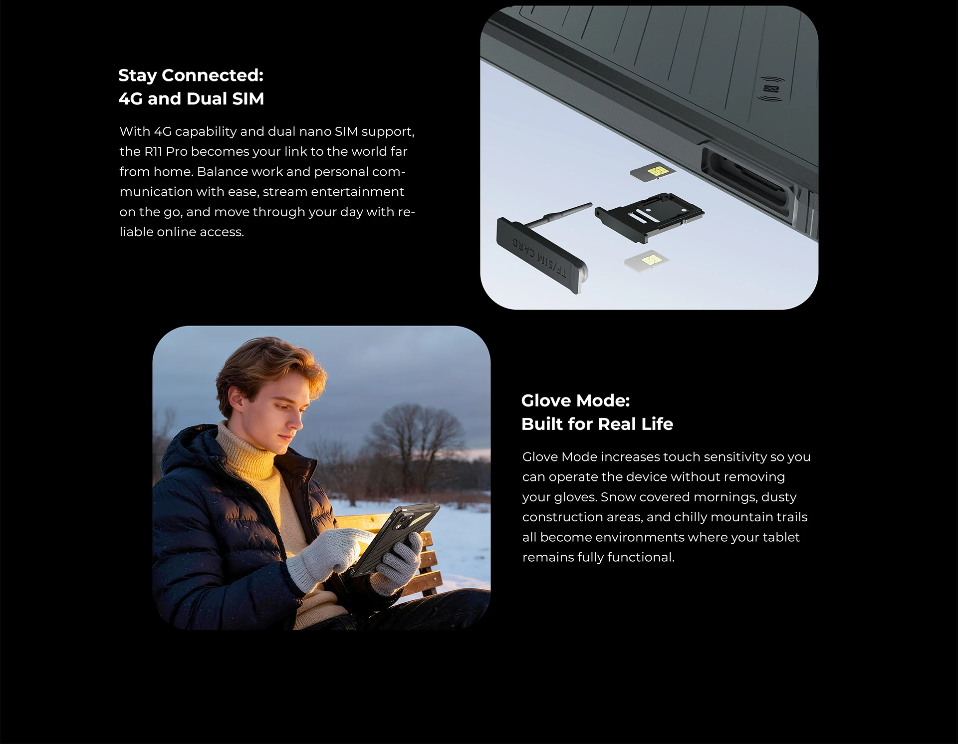 HOTWAV R11 Pro 8.7'' HD 120Hz Display Rugged Tablet 10150mAh Massive Battery 20W Fast Charging Android 16 Super Camping Light Pad 8GB RAM 256GB ROM 64MP + 16MP Camera 1080P Lightweight Tablet PC With Stylus Pen GPS WiFi OTG