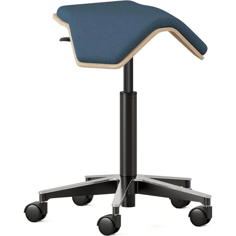 Стул ILOA Plus-Эргономичный вращающийся стул для здоровья и устойчивости-регулируемый по высоте стул с березкой