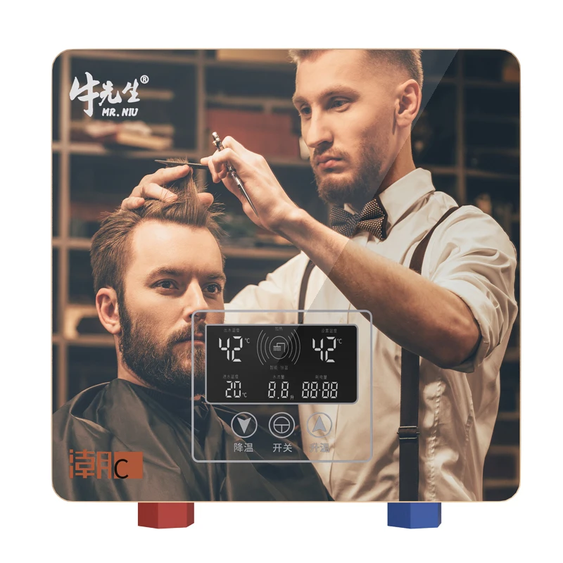 

Mr.Niu Hair Salon Electric Tankless Water Heater Tankless Instant Boiler 220V Thermostat Safe For Hairdresser Barber Shop ChaoC