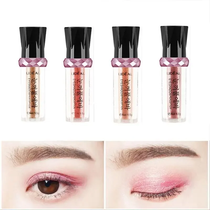 Single Color Roller Eyeshadow Palette Glitter Pigment Loose Powder Eye Shadow Makeup Cosmetics Shimmer Palette