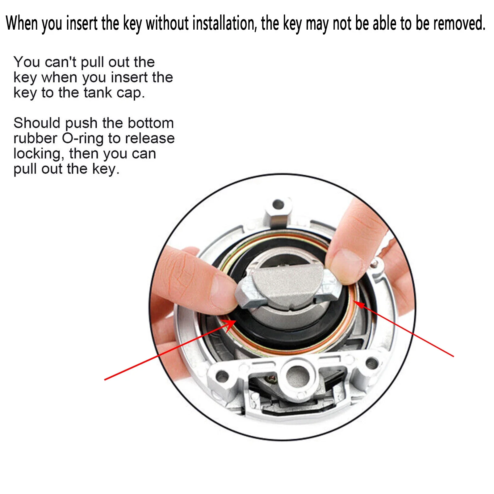 Fuel Gas Cap for Honda CMX250 Rebel VF750 Magna VT1100 VT1300 VT600 VT750 Shadow view 2