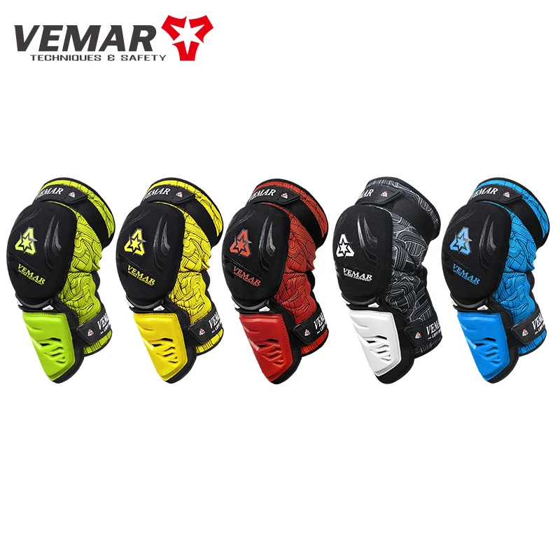 

VEMAR Knee Pads Moto Motocross Racing Leg Shin Guards Protector Gear Riding Kneepad Brace Slider MTB Ski Full Protective Support