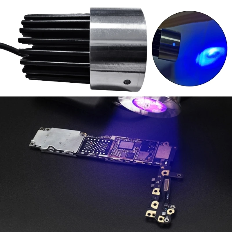 UV Glue Curing Lamp Ultraviolet 5W USB LED Purple Light LED Lamp Bead Support Plug&Plays for Repairing Phone Fluorescent