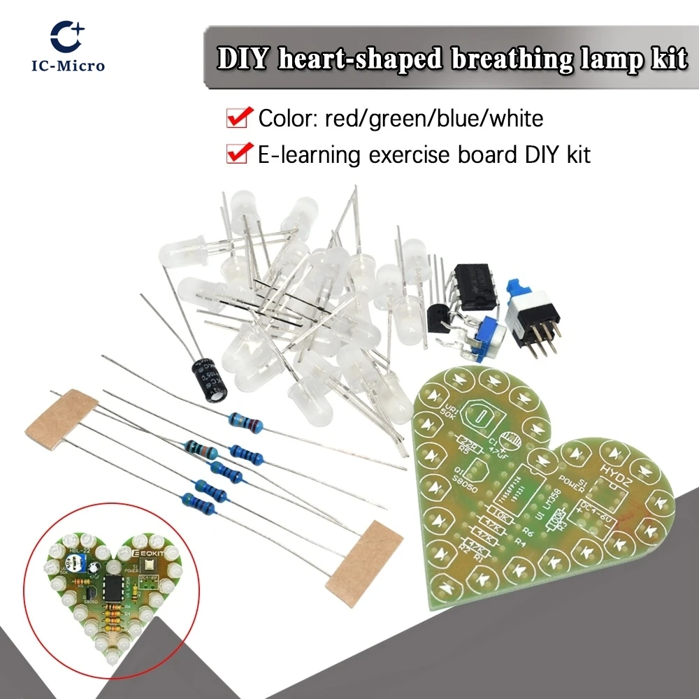 Diy Kit Heart Shape…