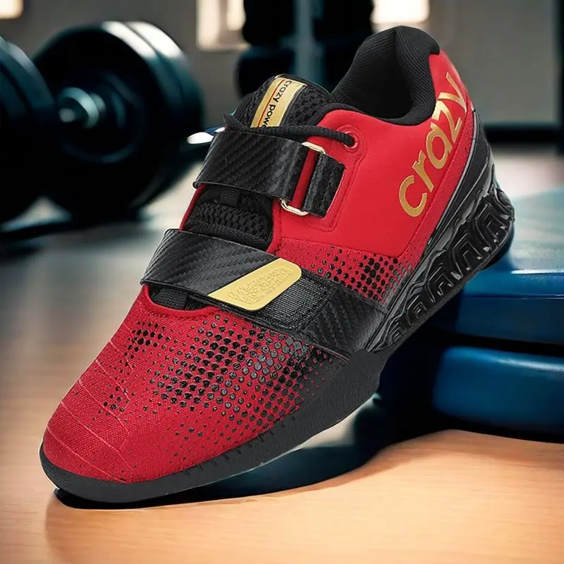 New Arrival Men Weight Lifting Shoes Professional Men Squat Hard Pull Shoes Weight Shoe Men Low Ankle Squat Shoe Man