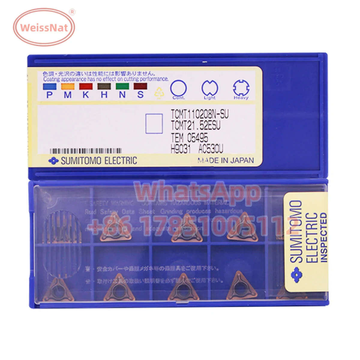 

TCMT110204N TCMT110208N TCMT16T304N TCMT16T308N AC820P AC830P AC630M AC6030M AC530U AC3000 AC5025S Carbide Insert TCMT Inserts