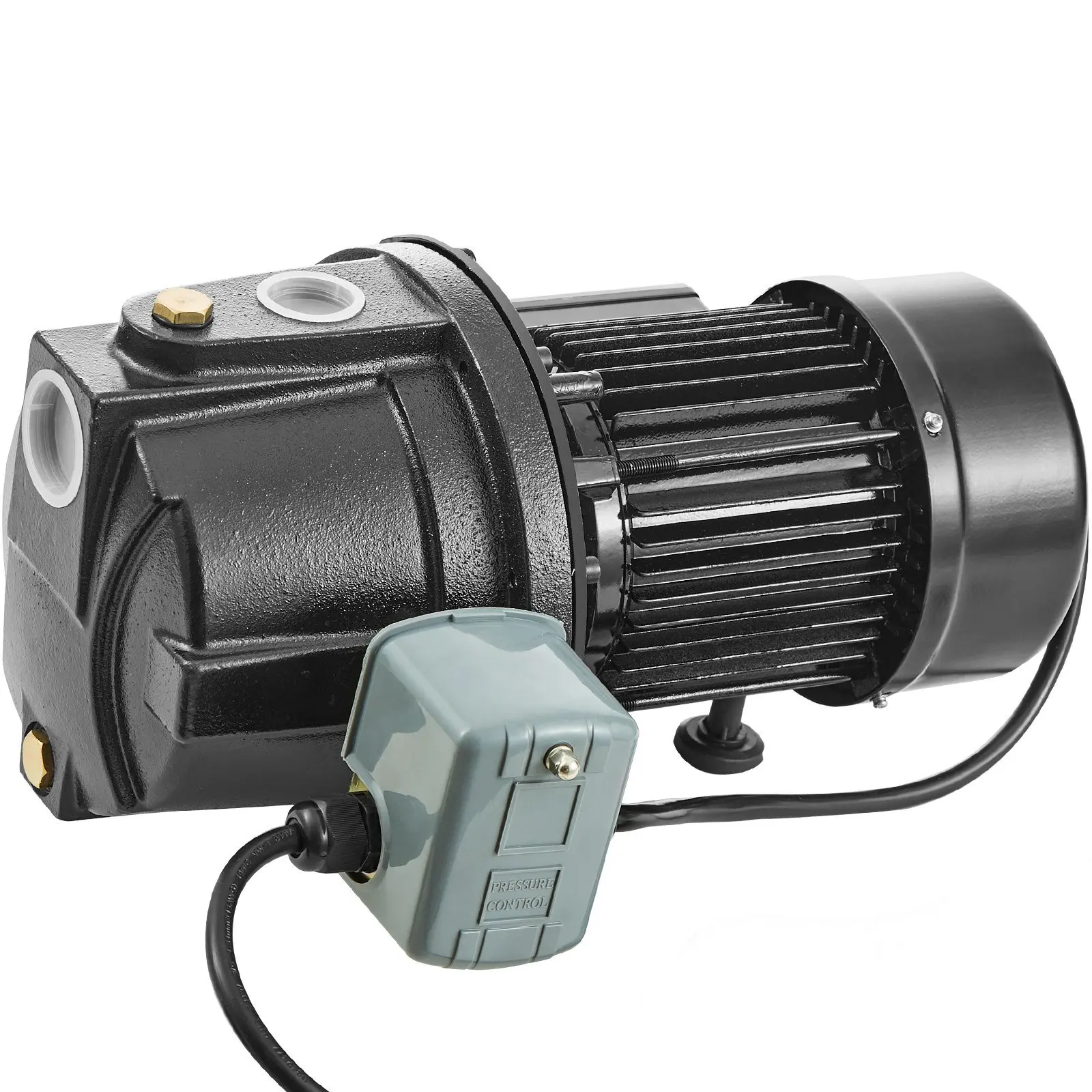 

1HP Premium Cast Iron Shallow Well Jet Water Pump, 115 Volt, 17.6 GPM 164 FT Maximum Head Irrigation Water Pump,