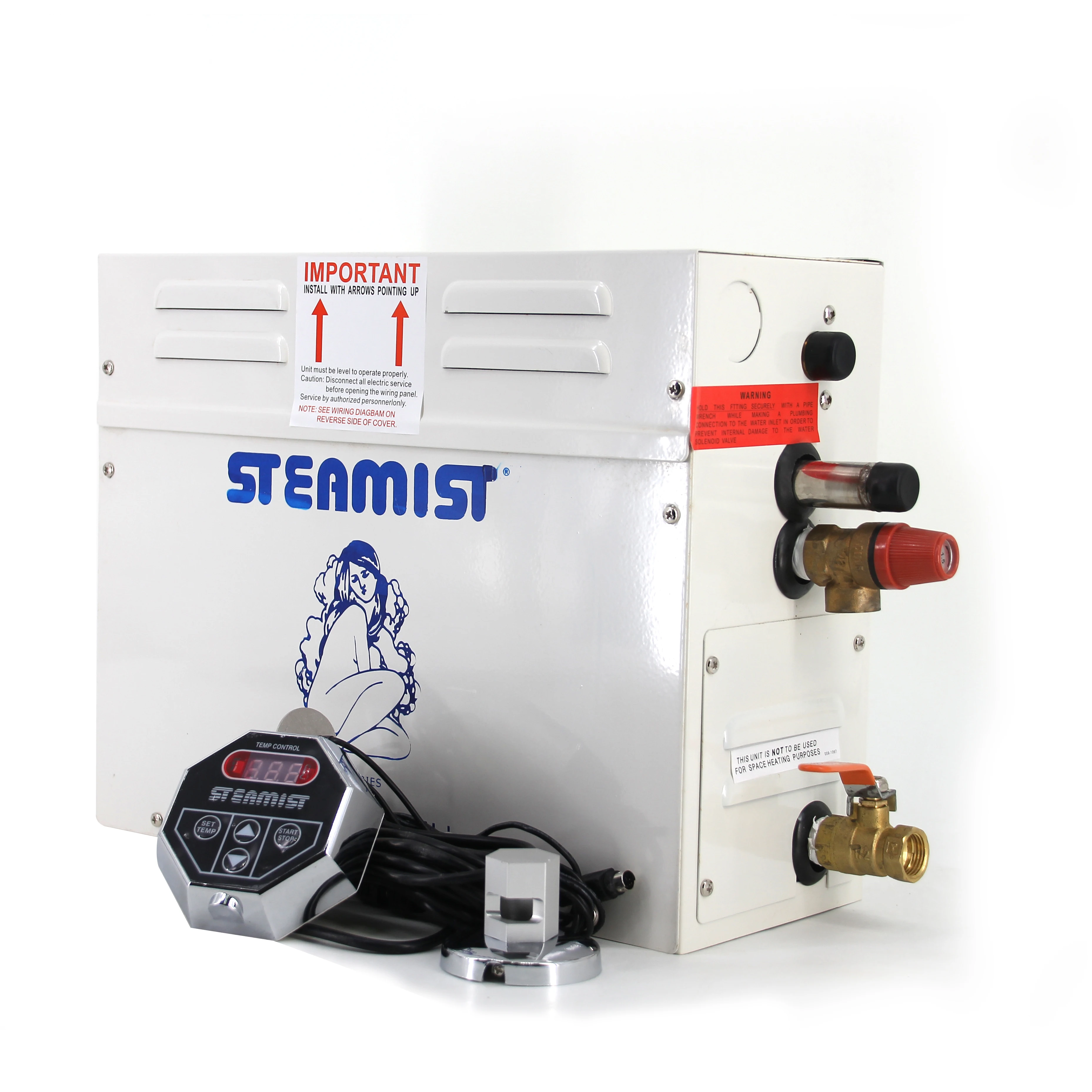Steam Sauna Generator 9Kw - Steam Shower Generator for Wet Steam