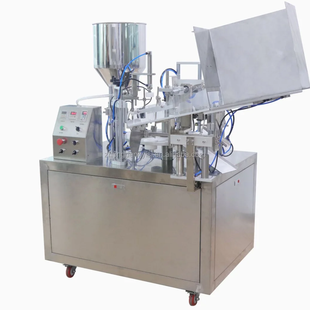 Commercial Rotary Fully Automatic Plastic Soft Tube Filling and Sealing Machine for Toothpaste Cosmetic Cream Aluminum Tube