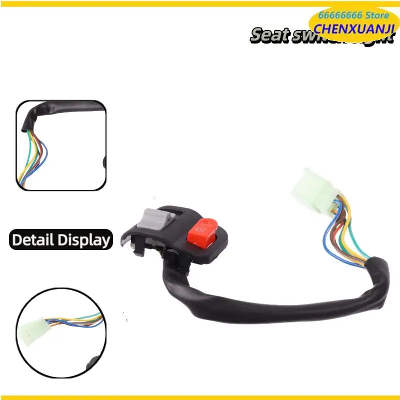 

Электрический противотуманный фонарь, кнопка включения-выключения, переключатель контроллера на руле для Yamaha, сигнал электрического велосипеда, скутера