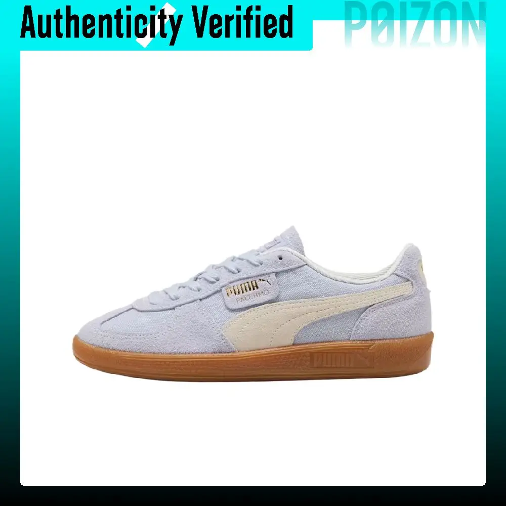 PUMA Palermo Vintage Abrasion Resistant Abrasion Resistant Low top German Army Trainers Unisex Purple 396841-13