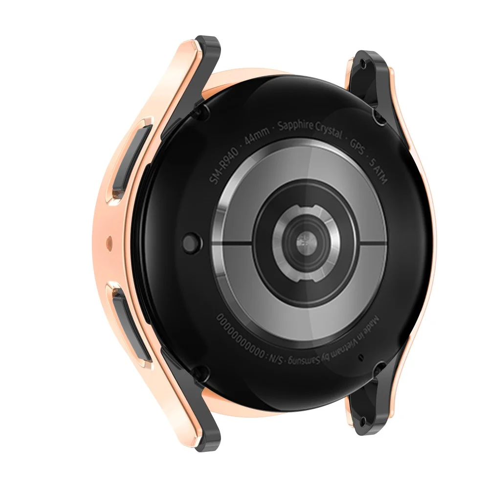 サムスンギャラクシーウォッチ用ダイヤモンド保護ケース,サムスンギャラクシーウォッチ用カバー,40mm, 44mm,個入りバンパーフレーム